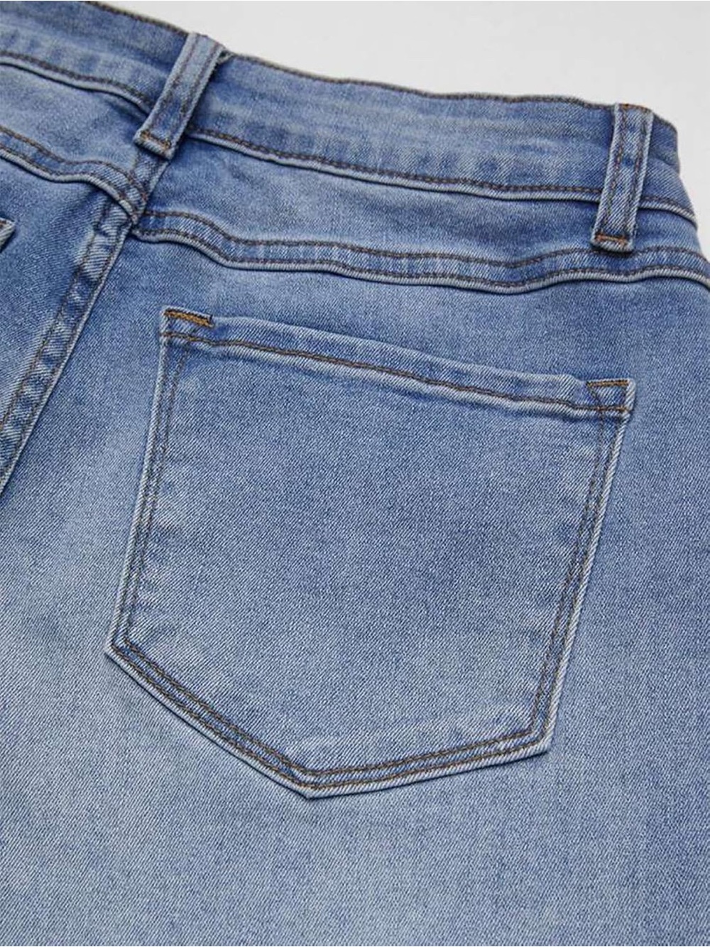 Flamingals Cropped Embroidered Jeans | XL (12/14)| Raw Hem Boho Denim - Picture 6 of 8